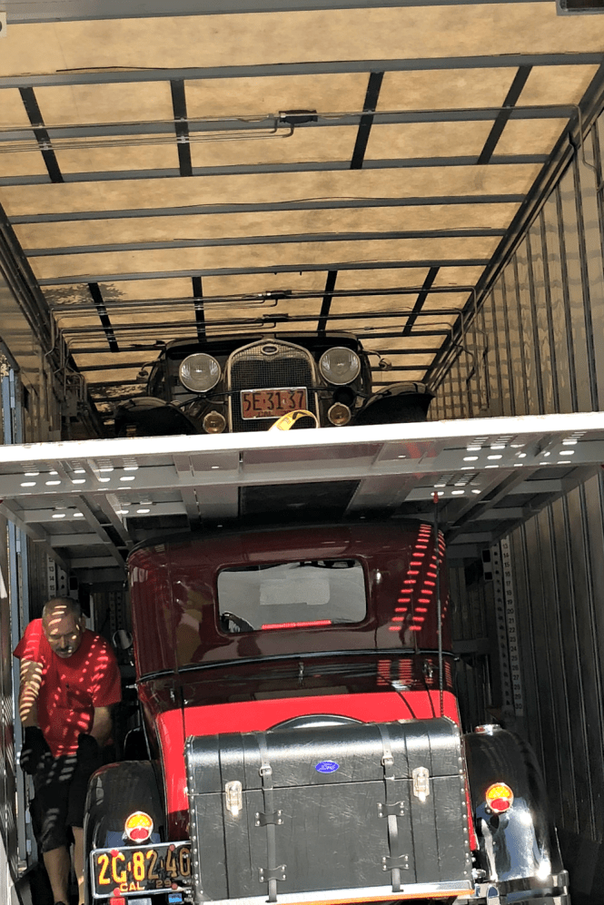 A view from the back