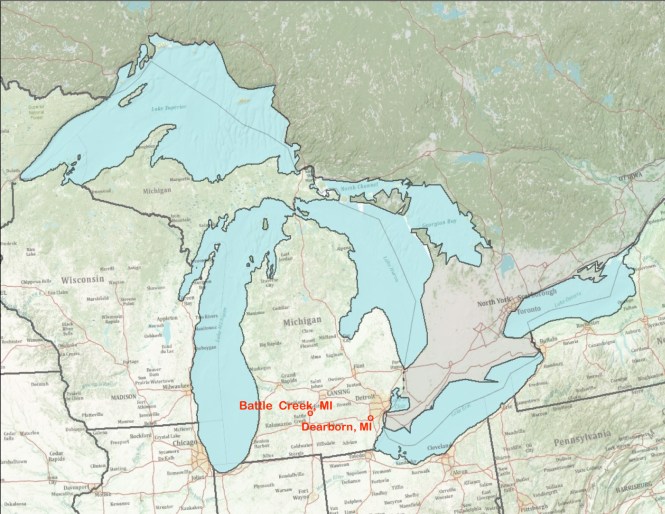 Great Lakes Dearborn Battle Creek